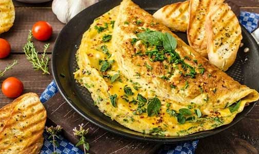 Beyaz Peynirli Omlet Tarifi