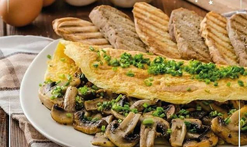 Mantarlı Omlet