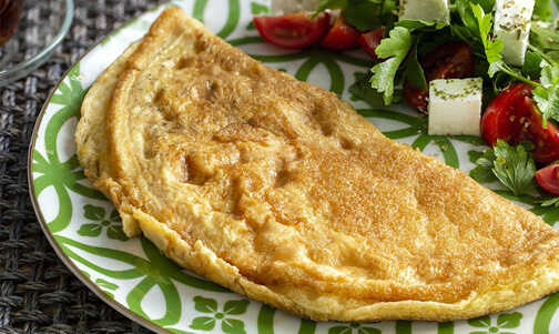 Peynirli Omlet